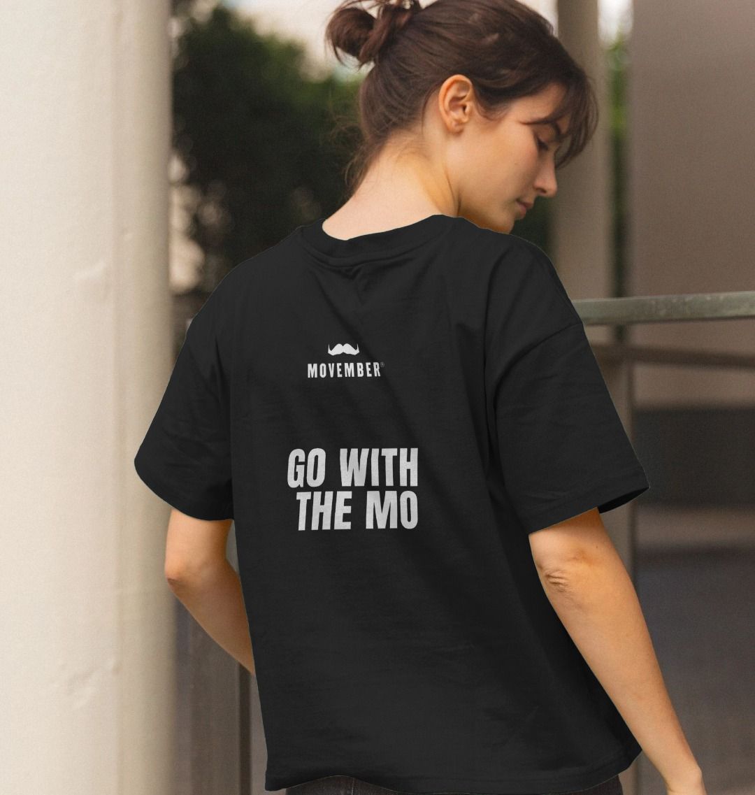 Women's Go With the Mo Boxy Shirt