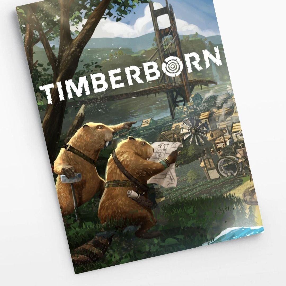 Timberborn Early Access Poster (Vertical)