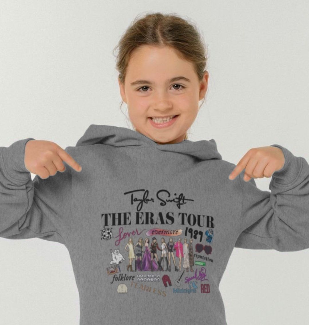 Taylor Swift Eras Tour New Children's Hoodie