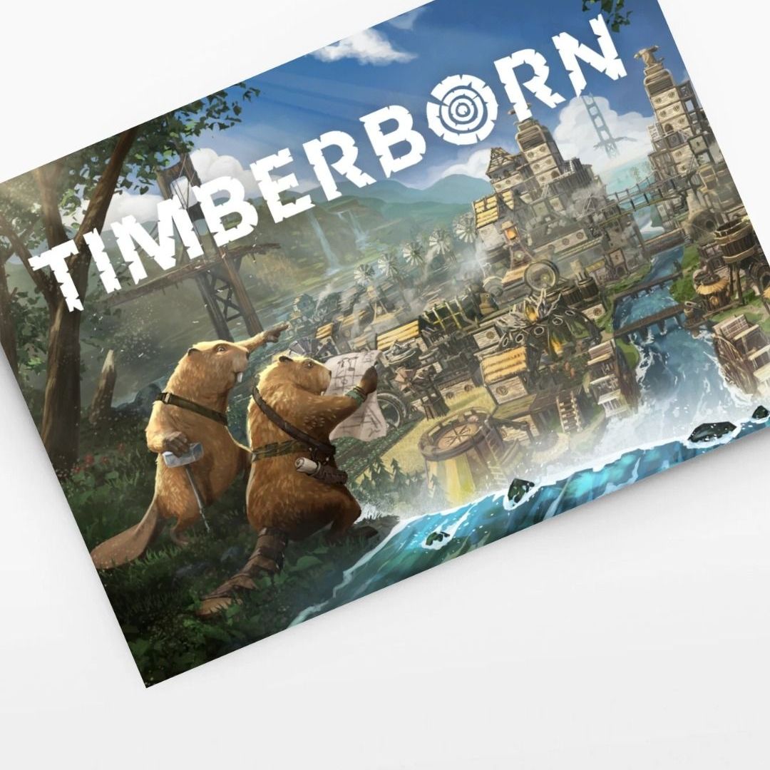 Timberborn Poster | Timberborn Game Poster | Timberborn