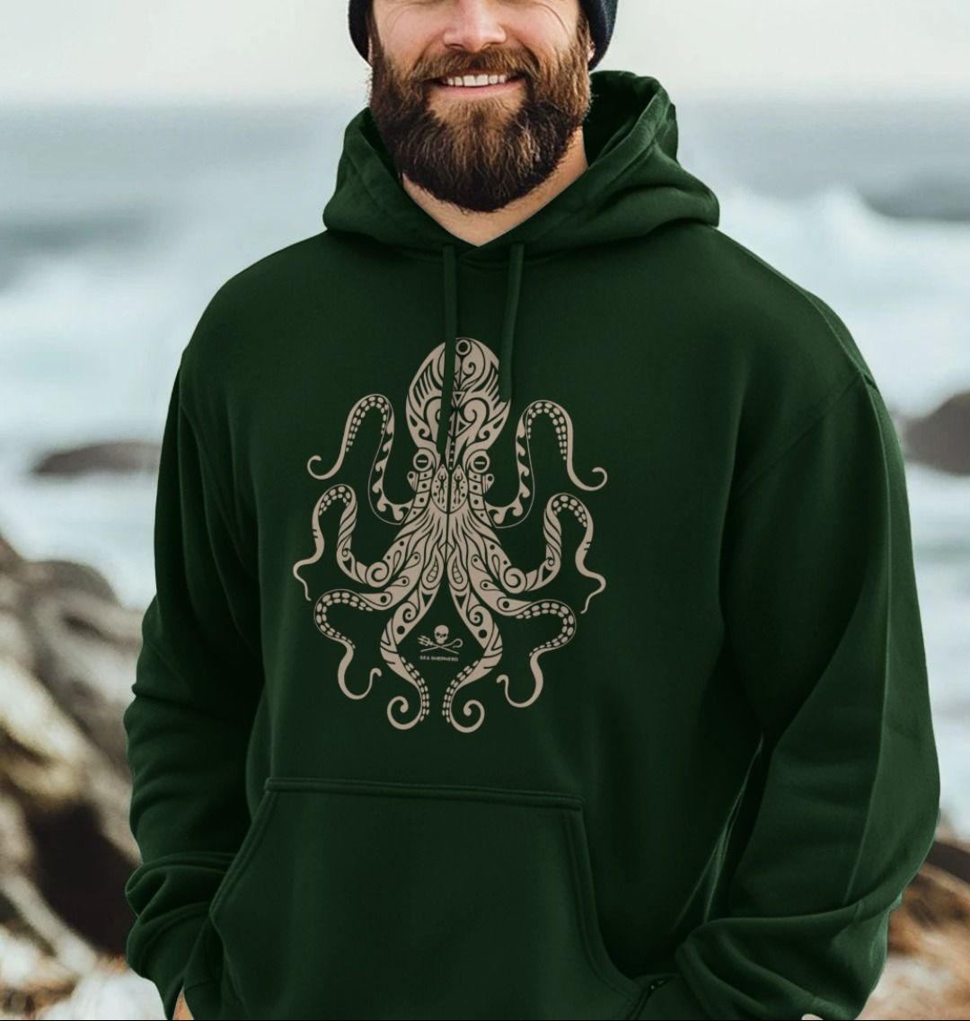 Sea Shepherd Tribal Octopus Hoodie Sea Shepherd Tribal Octopus Hoodie