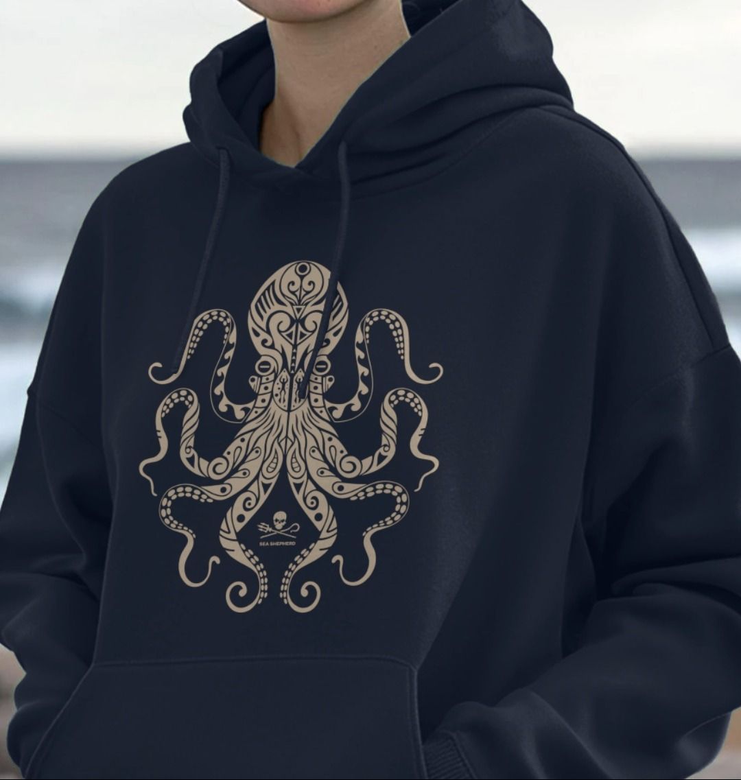 Sea Shepherd Tribal Octopus Hoodie