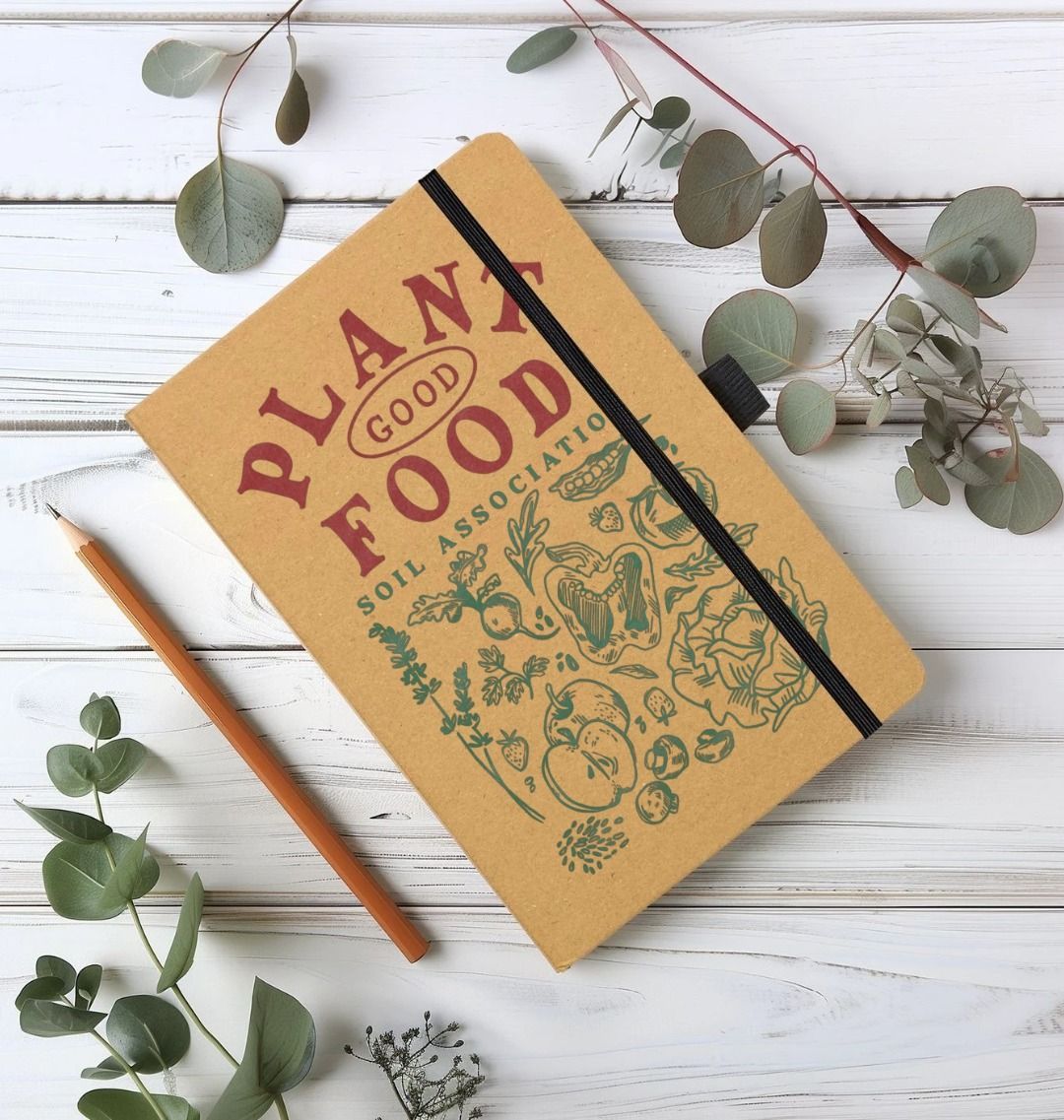 Food Notebook Plant Good Food Notebook | Soil Association Shop