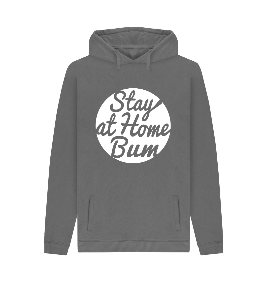 Stay at Home Bum Hoodie Funny Slogan Hoodie Shirtbox