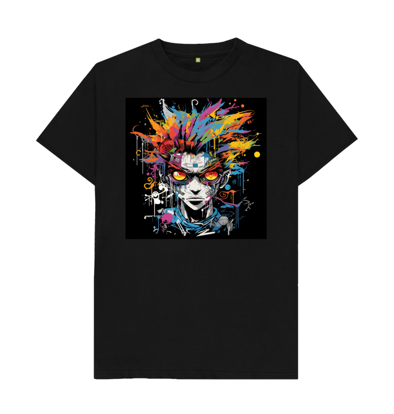Men's Street Art Graffiti Guy T-Shirt