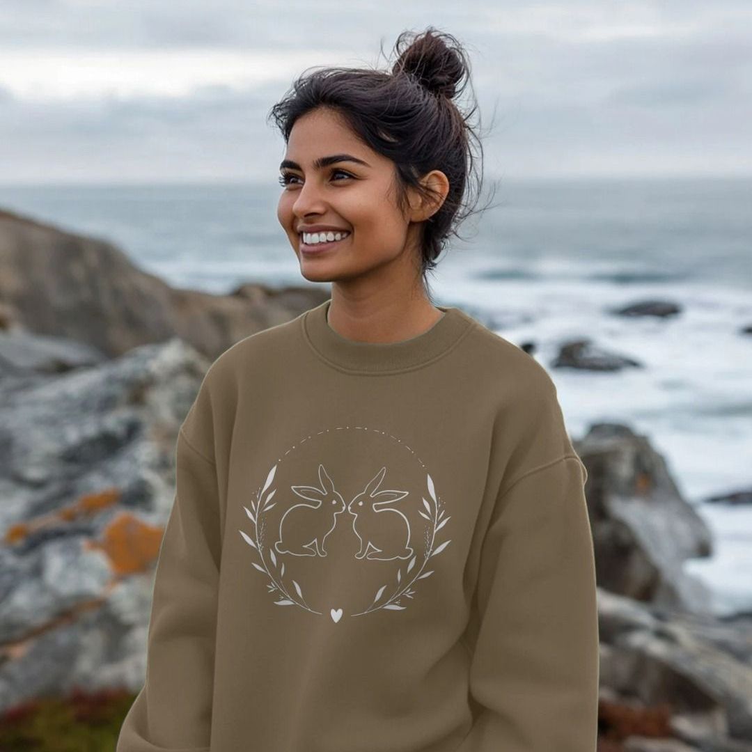 Rabbit Jumper | Cute Bunny Sweatshirt | Rabbit Welfare