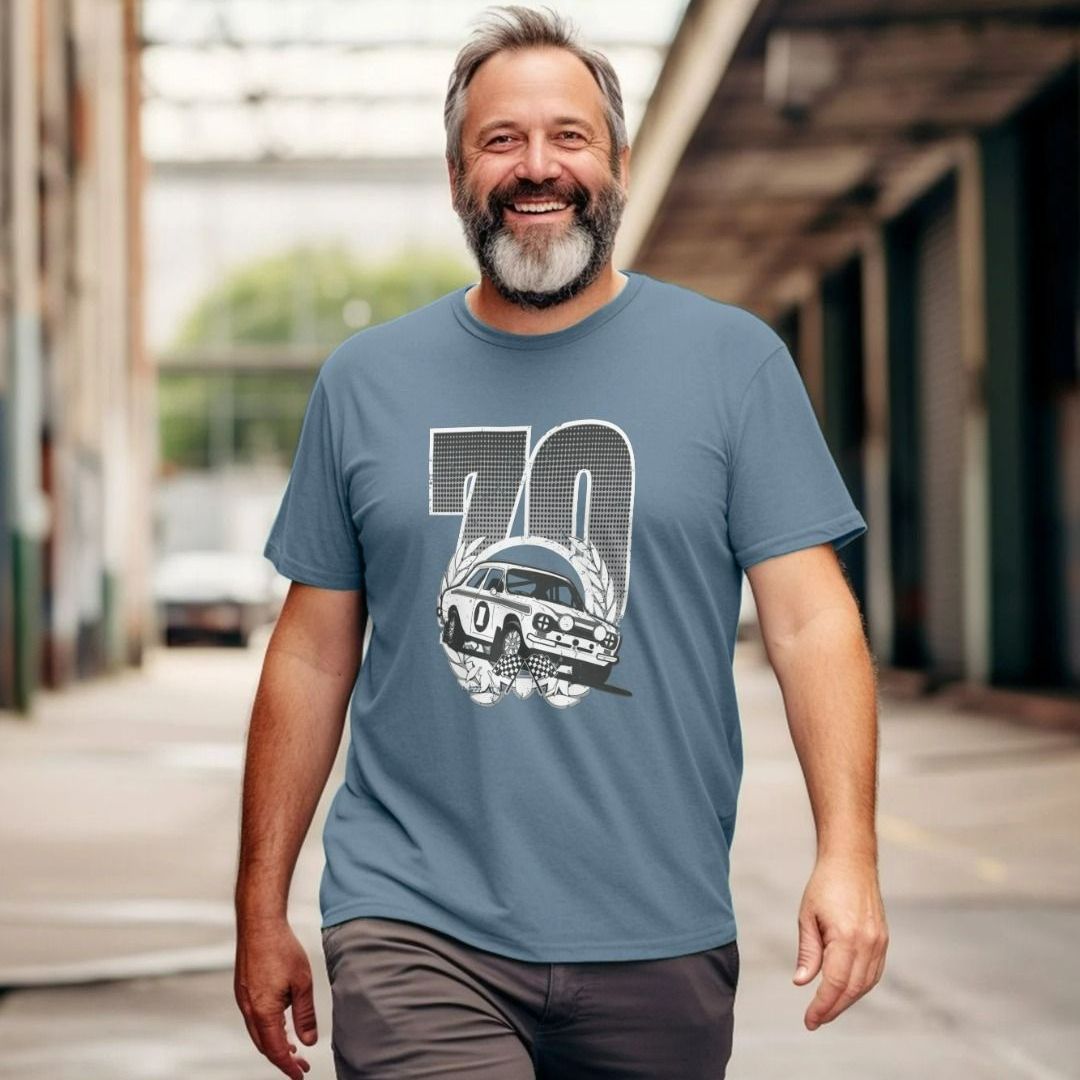 Escort Mk1 Rally T-Shirt Classic Car Gift Shirtbox
