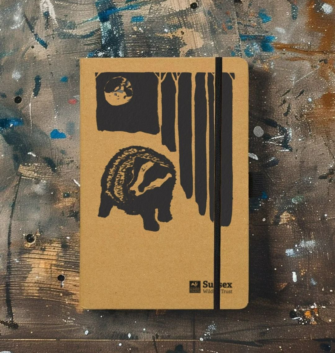 Badger Print Notebook