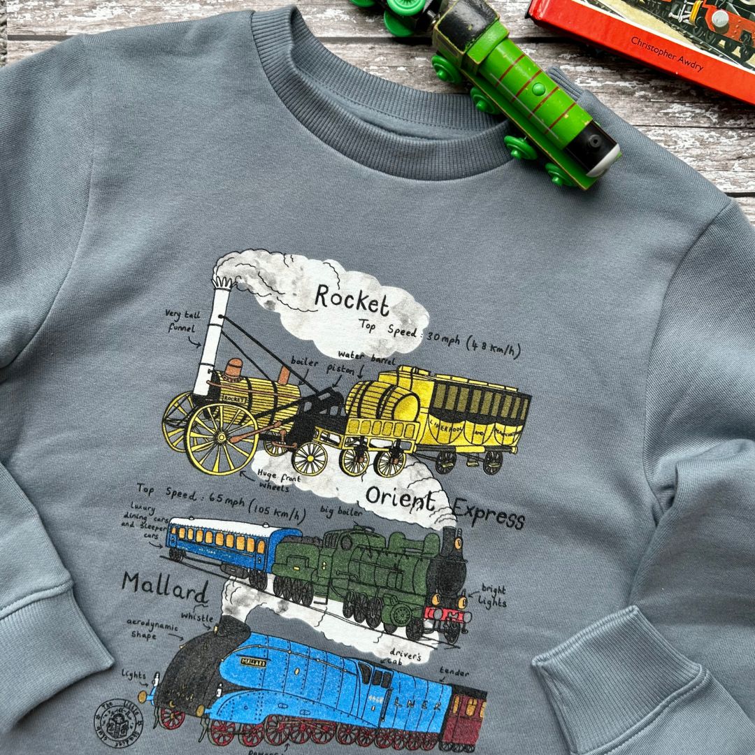 Child Steam Train Jumper