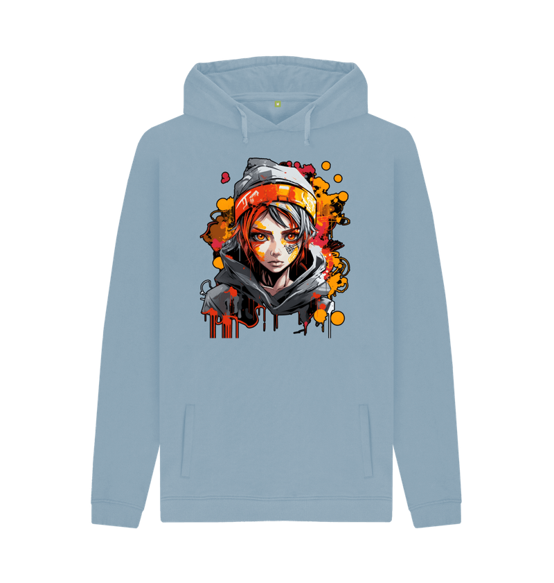 Men' Street Art Graffiti Girl Hoodie