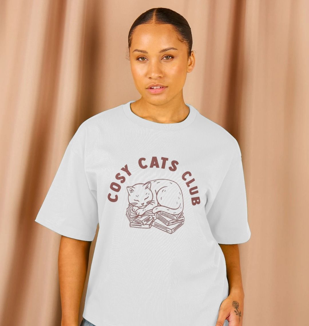Cosy Cats Club Oversized T-shirt