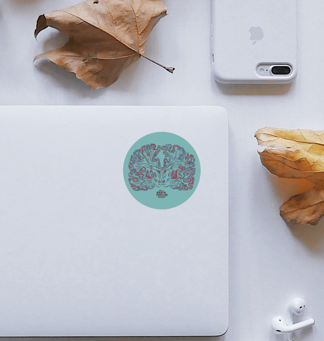 Brain Scan Sticker
