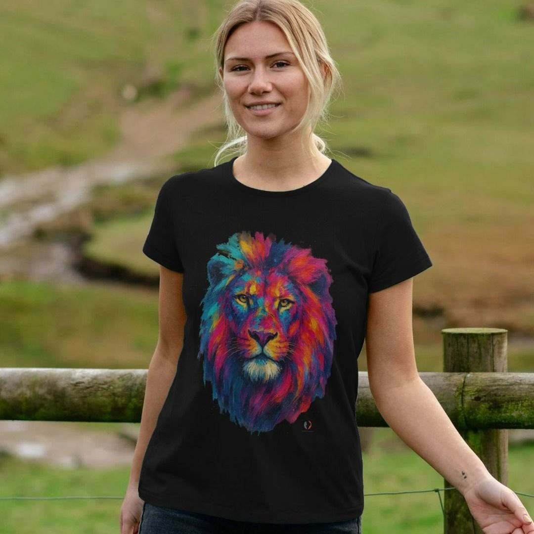 Colourful Lion Top