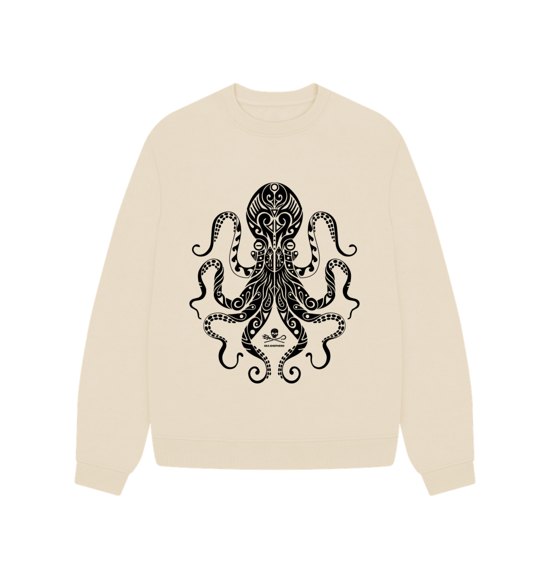 Tribal Octopus Oversized Jumper | Sea Shepherd