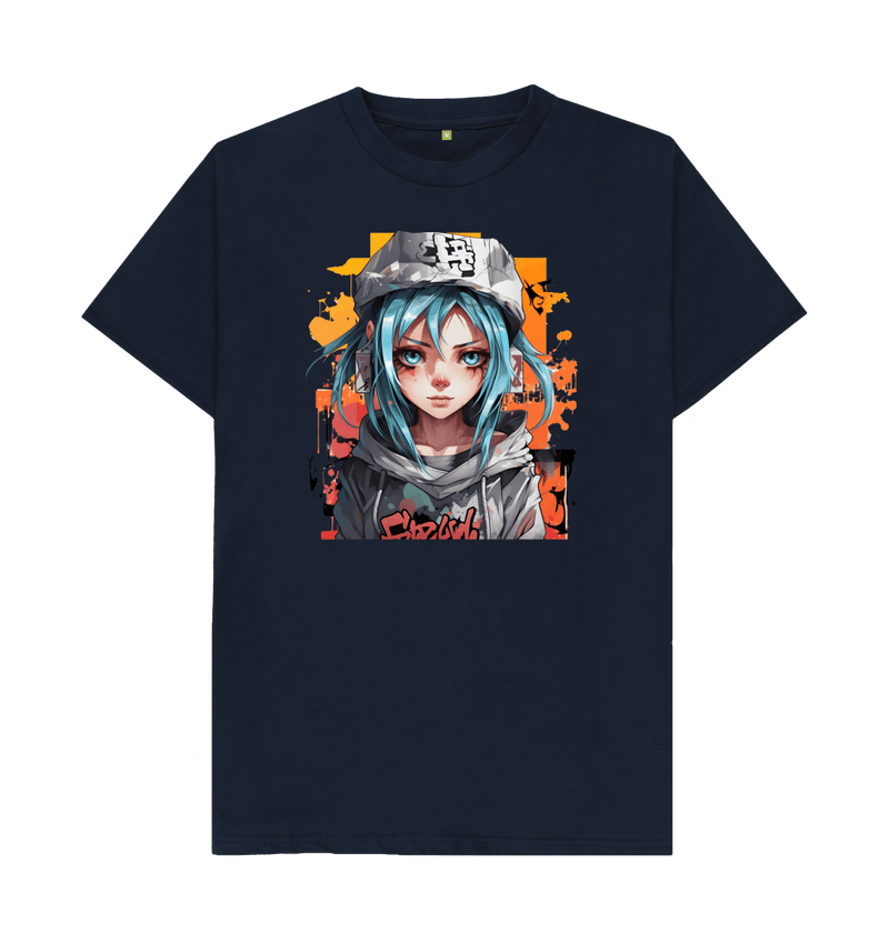 Men's Anime Skater Girl T-Shirt