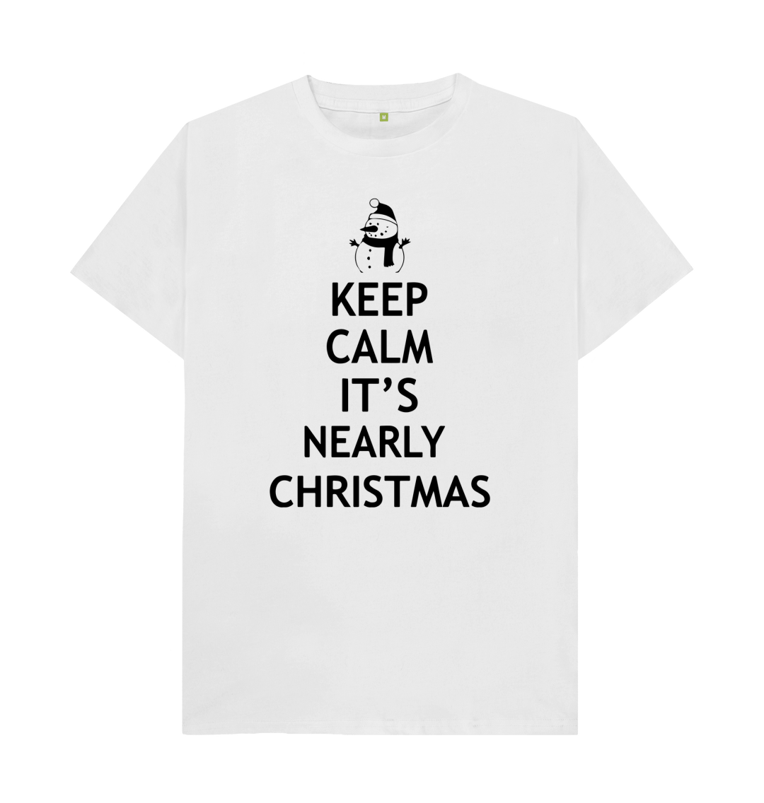 Keep Calm Christmas T-Shirt | Funny Xmas Tee | Shirtbox