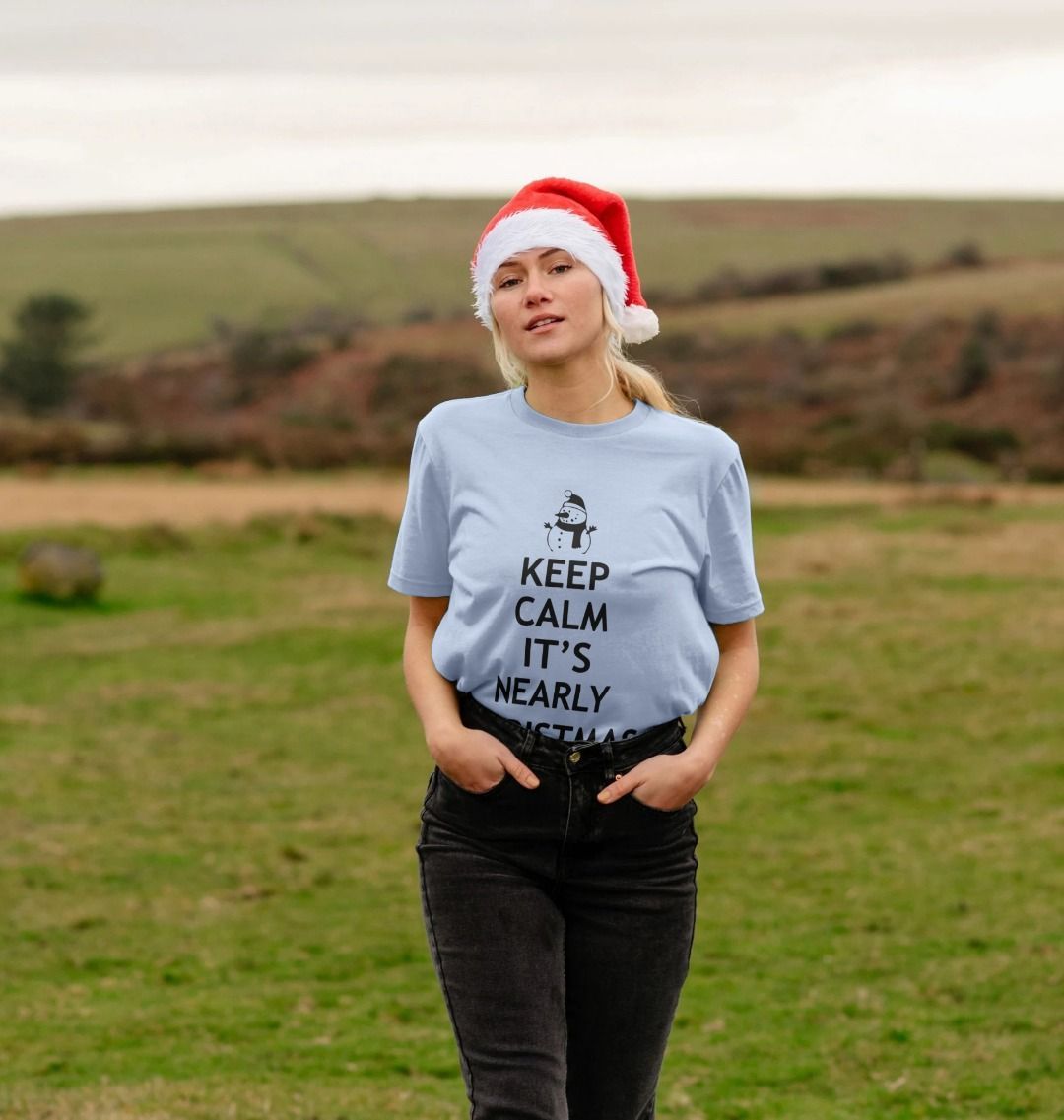Keep Calm Christmas T-Shirt | Funny Xmas Tee | Shirtbox