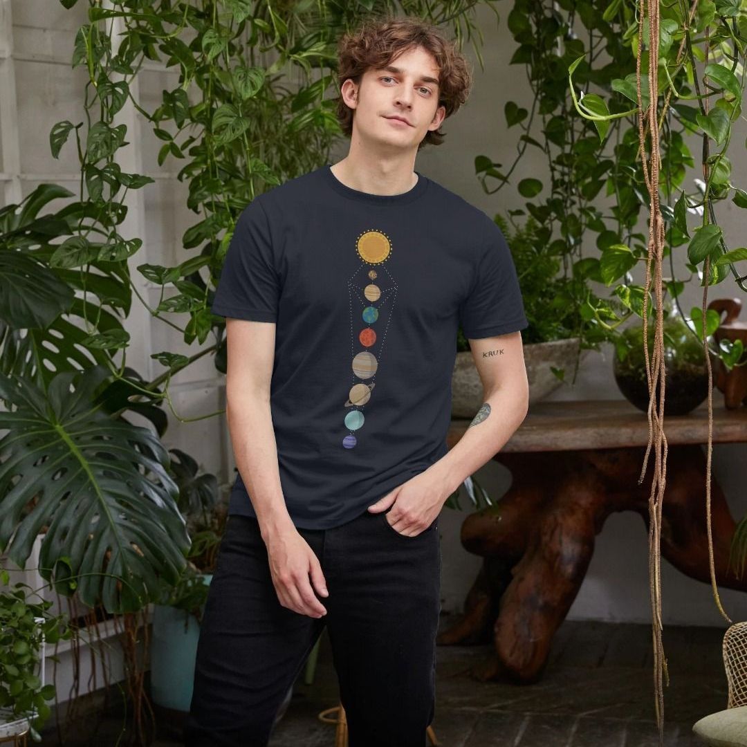 Solar System T-Shirt Planets Tee Shirtbox