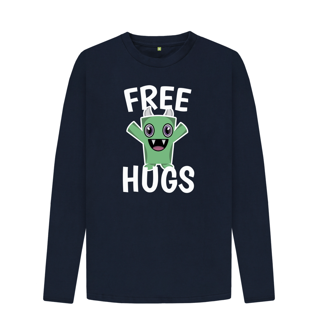 Free Hugs Monster Jumper Funny Sweatshirt Shirtbox - Main Image