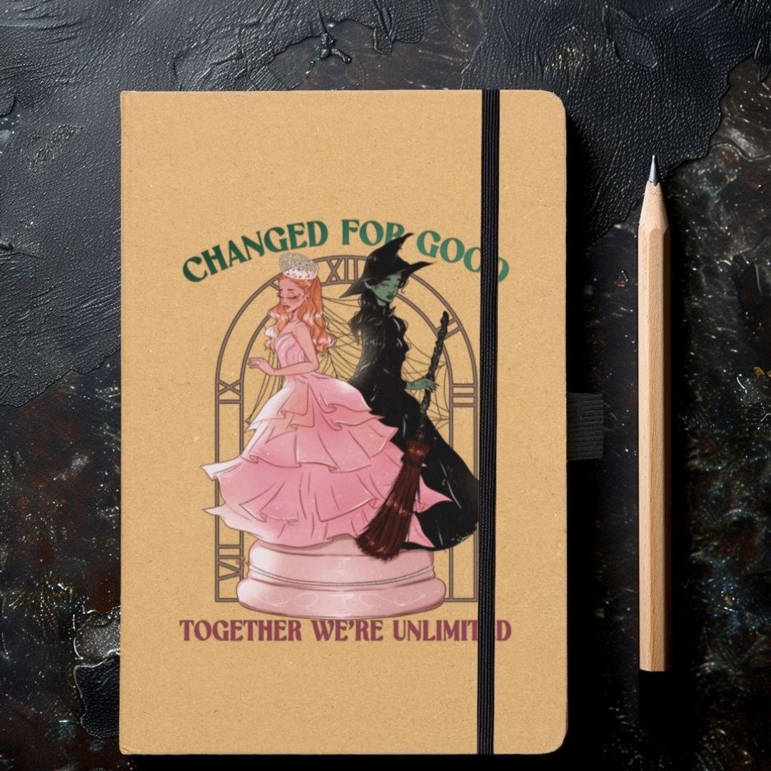 Changed For Good Glinda and Elphaba Notebook
