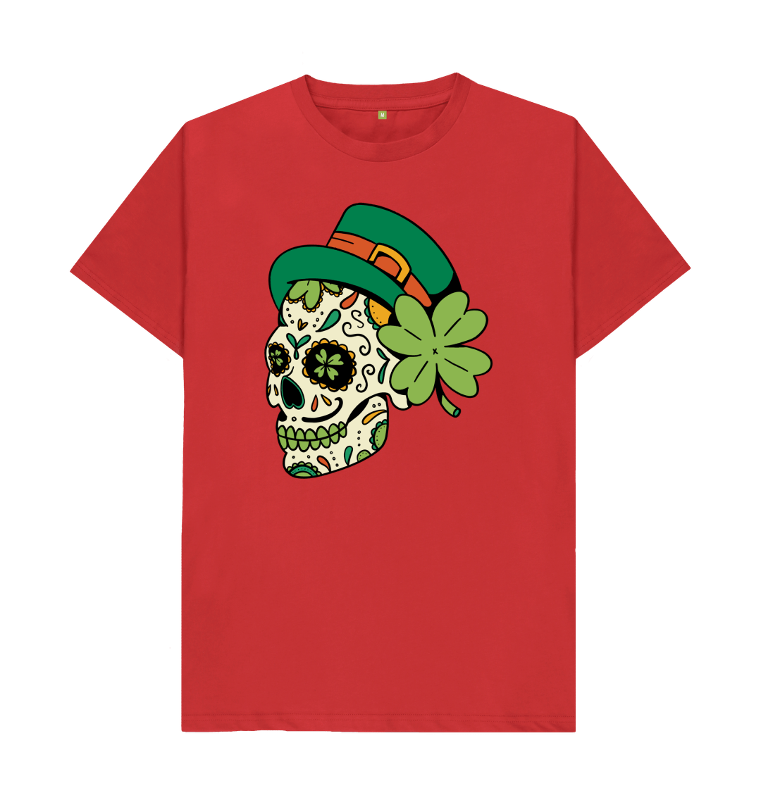 T-shirt Bébé St Patrick - Squelette Dabbing & Trèfles - Taille Toddler - Vert - Neuf Avec étiquettes