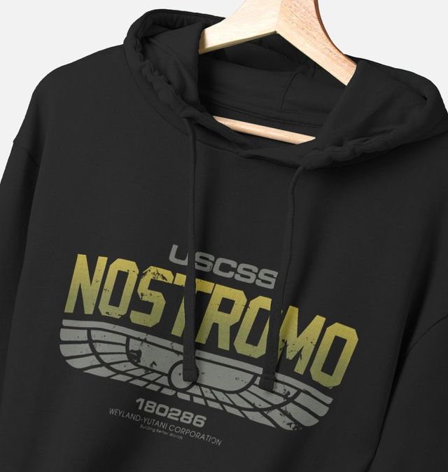 USCSS Aliens Inspired Weyland Premium Unisex Grijze Hoodie Size XL
