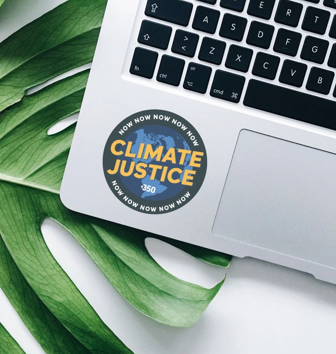 Sticker Climate Justice Now