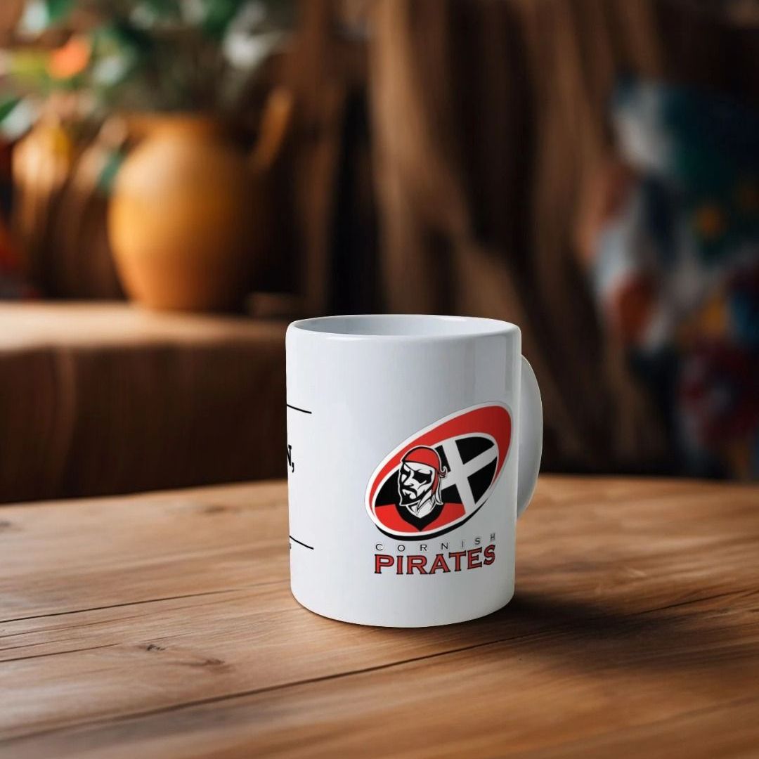 Cornish Pirates Rugby Mug | Official RFC Merchandise | Cornish Pirates