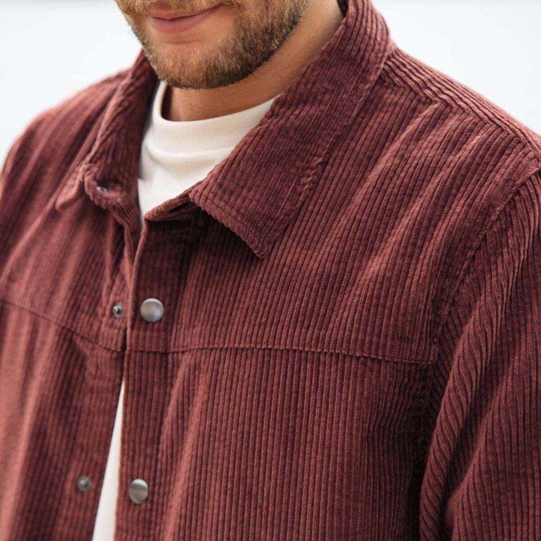 Men's Corduroy Jacket Sustainable Cord Jacket Rapanui