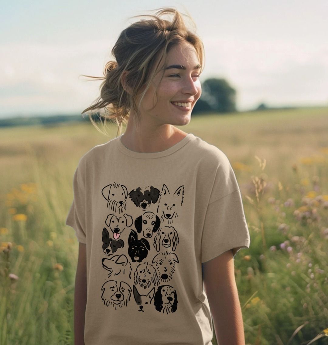 Dog Oversized T-Shirt