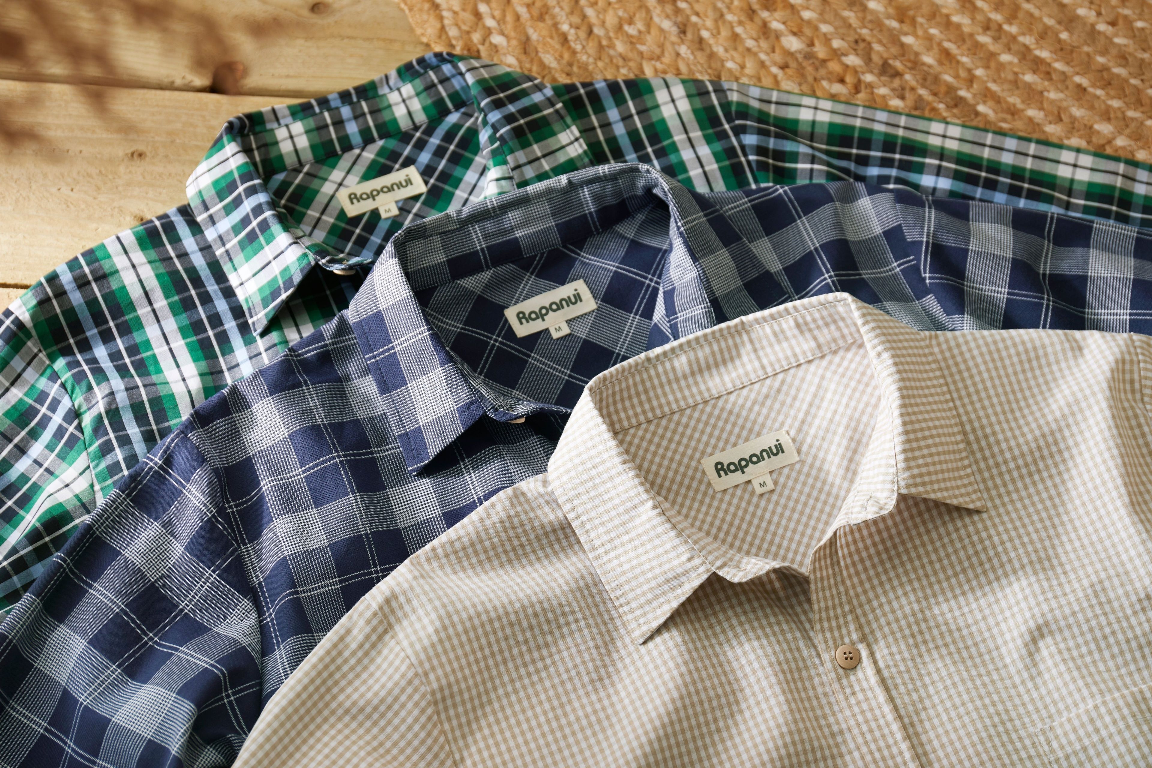 Men's Checked Shirt | Classic Check Shirts for Men | Rapanui