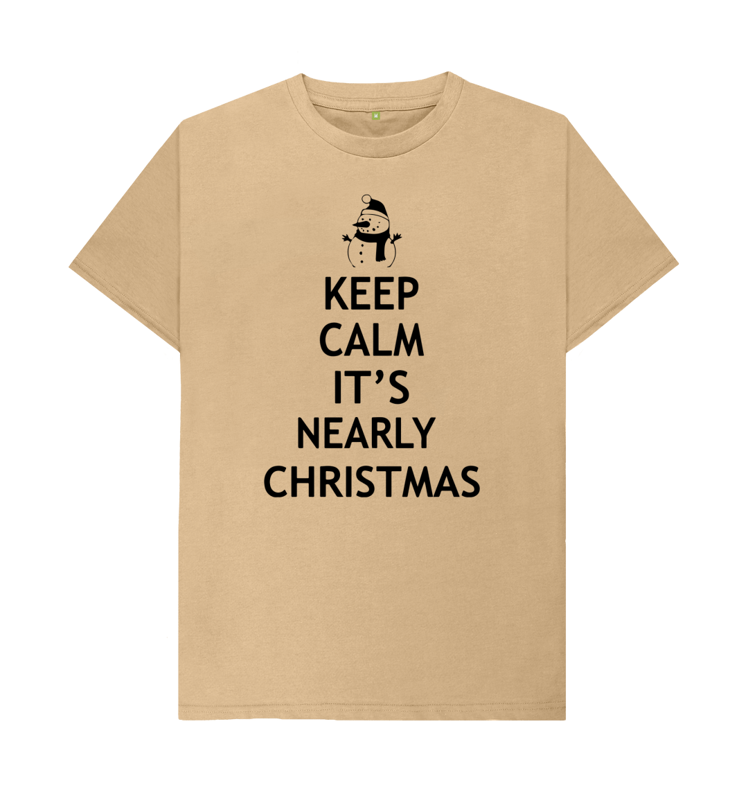 Keep Calm Christmas T-Shirt | Funny Xmas Tee | Shirtbox