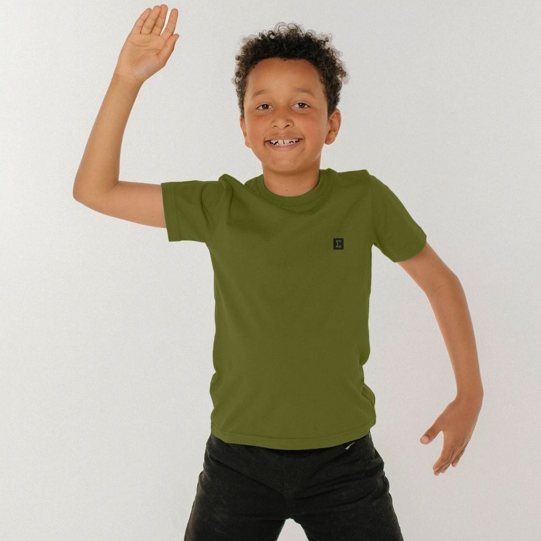 Timberland - Boys Green Organic Cotton Piqué Polo Shirt Timberland - Boys Green Organic Cotton Piqué Polo Shirt