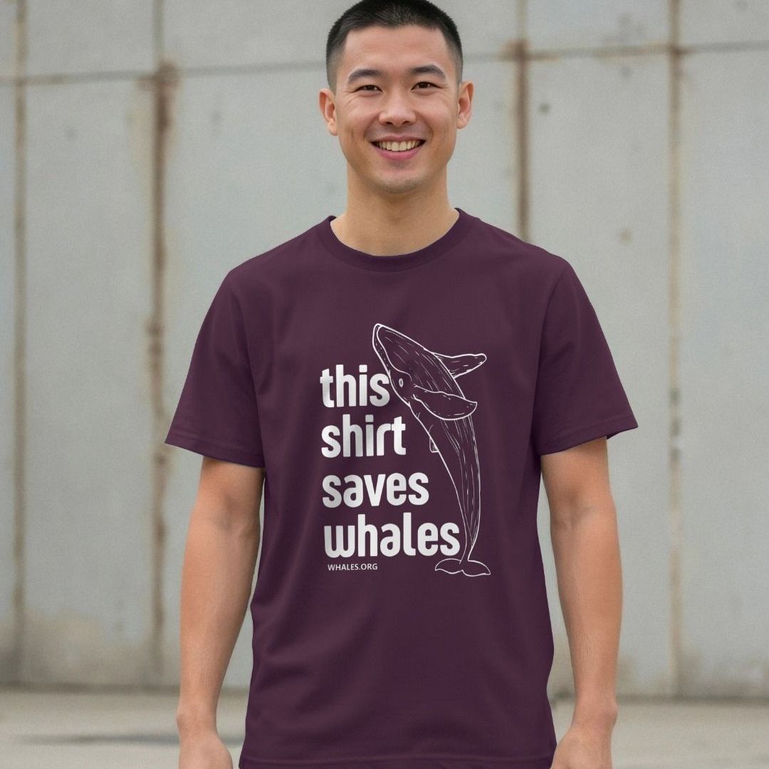 Help save whales with this shirt