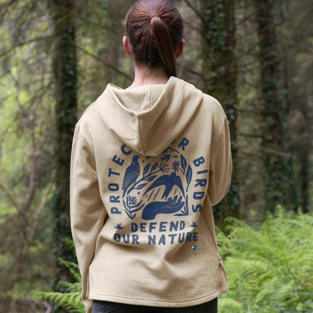 Protect Our Birds Relaxed Fit Hoodie | Official RSPB Shop
