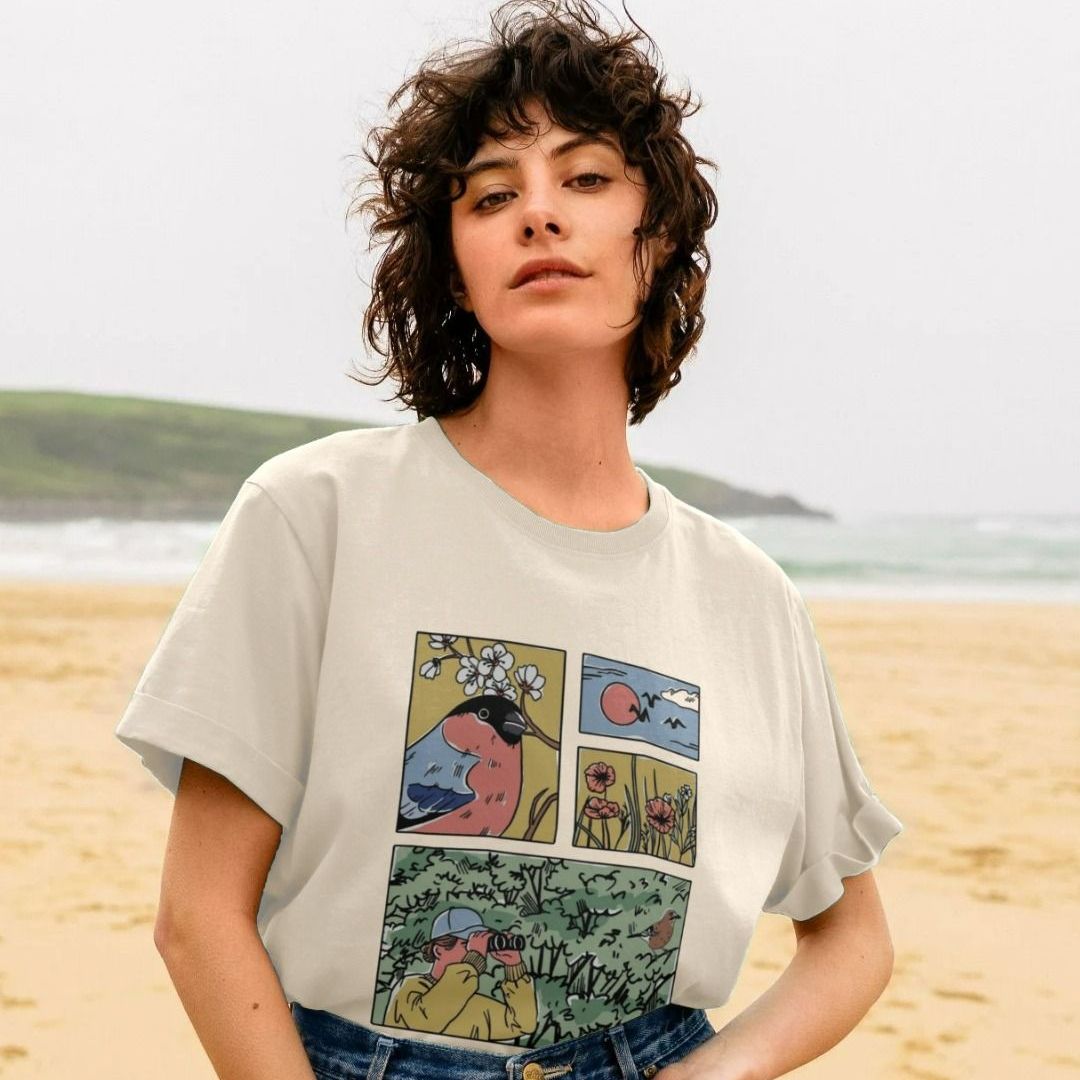 Bird Nerd Relaxed Fit T-shirt | Official RSPB Shop