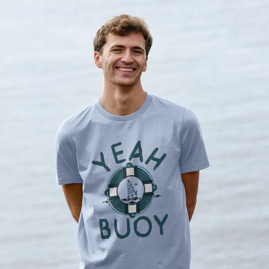 Funny Sailing T Shirt Yeah Buoy Shirtbox - Main Image