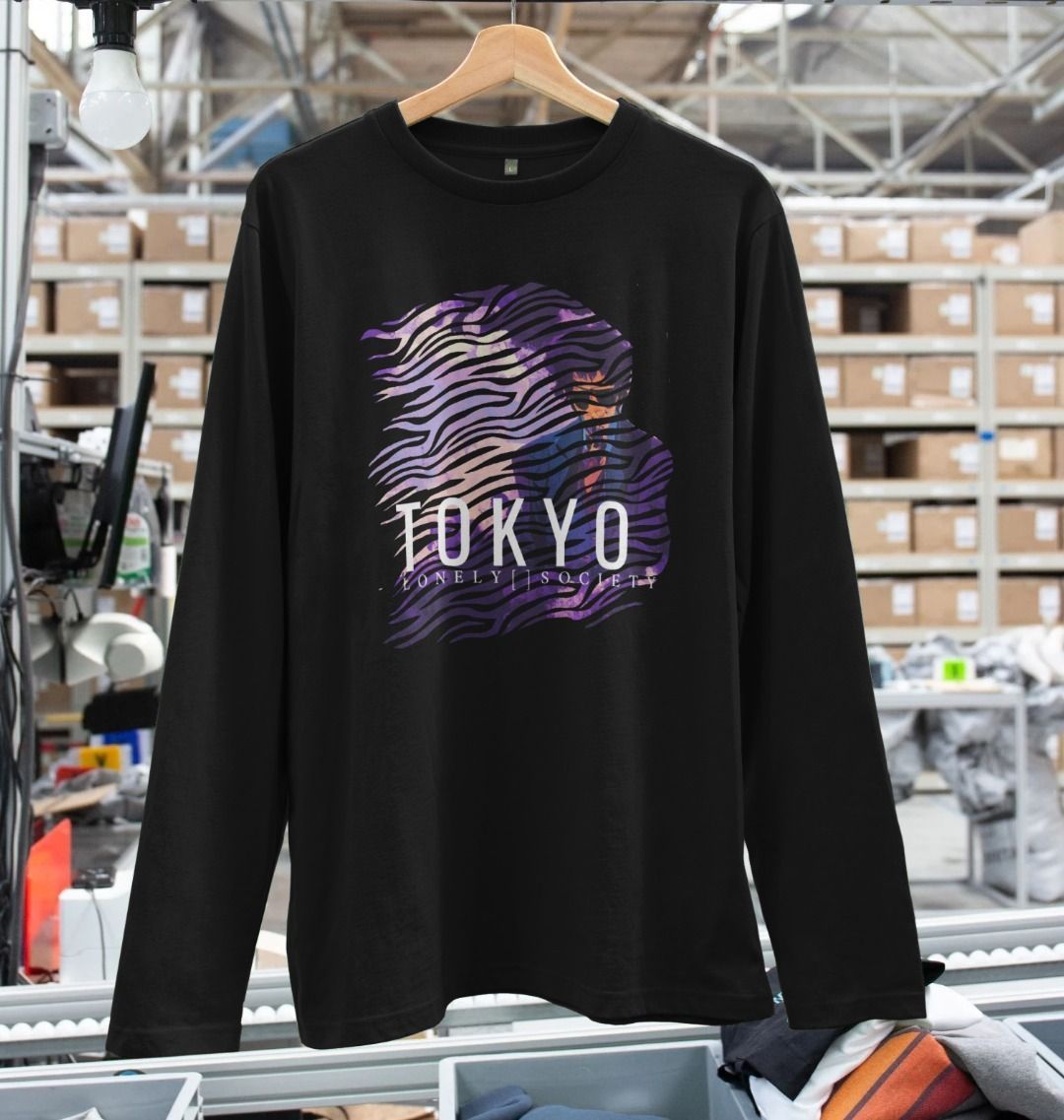 ミュージシャン the GazettE LONG SLEEVE TEE / PURPLE ミュージシャン the GazettE ITANGEISHA LONGSLEEVETEE The