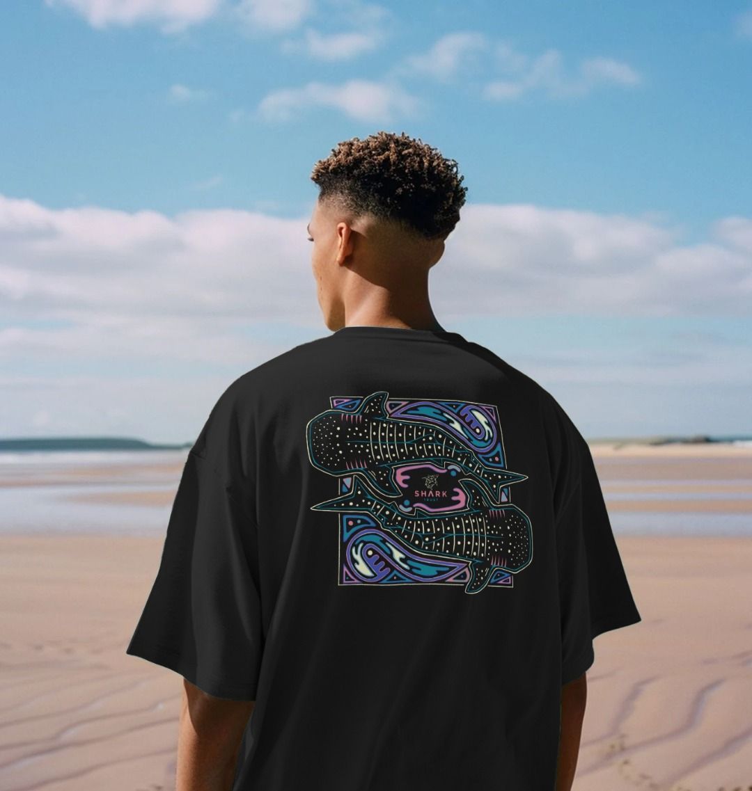 Oversized Whale Shark T-Shirt | Retro Shirt | Shark Trust