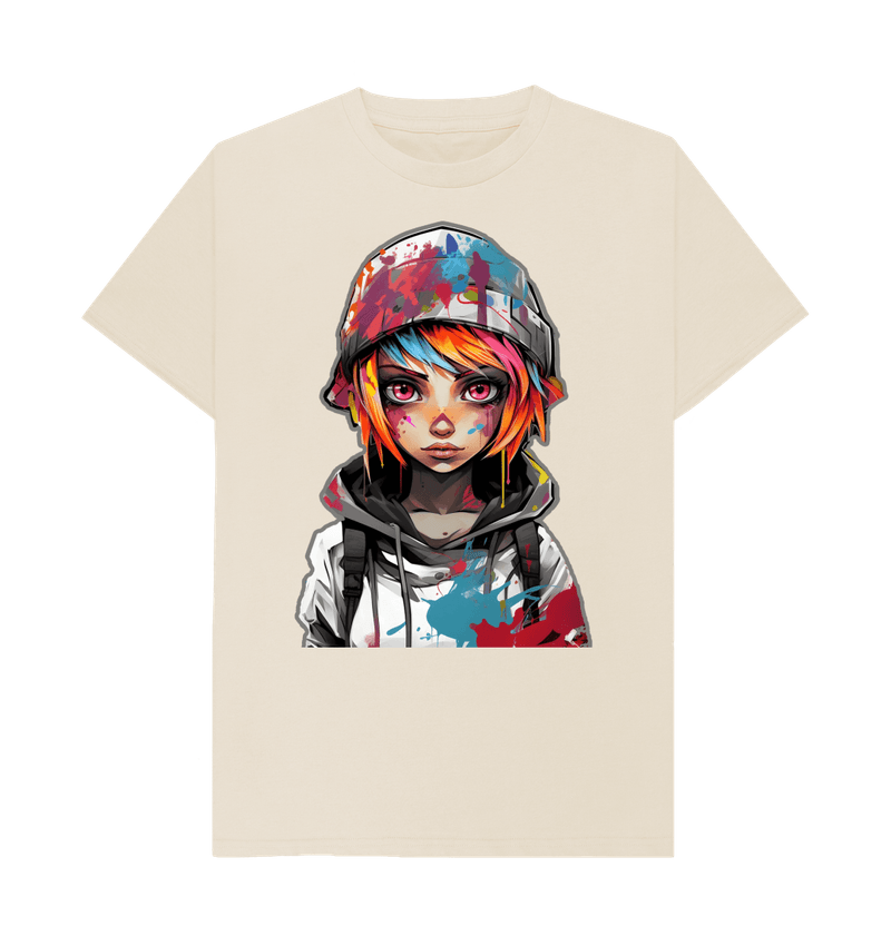 Men's Anime Painter Girl T-Shirt