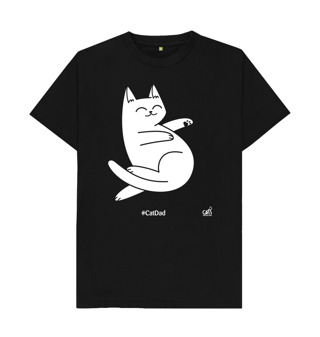 Cat Dad T-shirt Official Cats Protection Shop