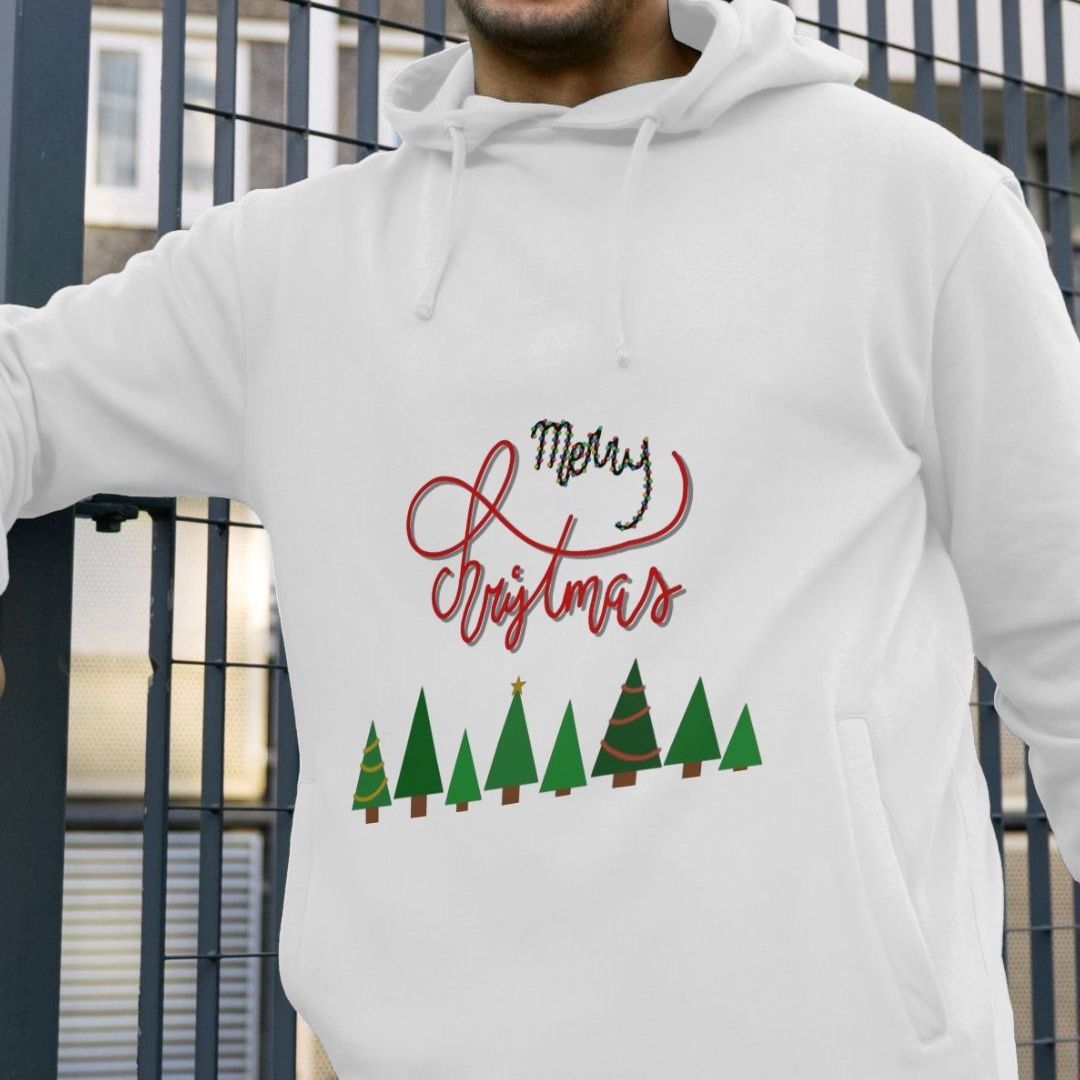 Men's Merry Christmas Pullover Hoodie