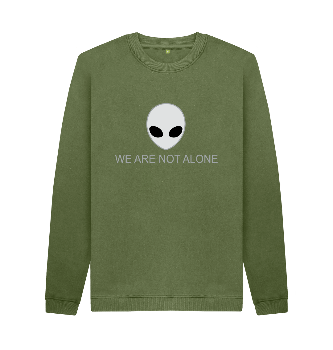 We Are Not Alone Jumper Alien Head Sweater Shirtbox