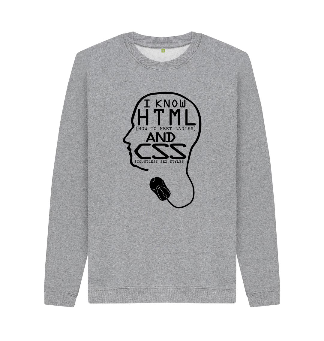 Geek Sweatshirt | Men's Geek Jumper | Shirtbox