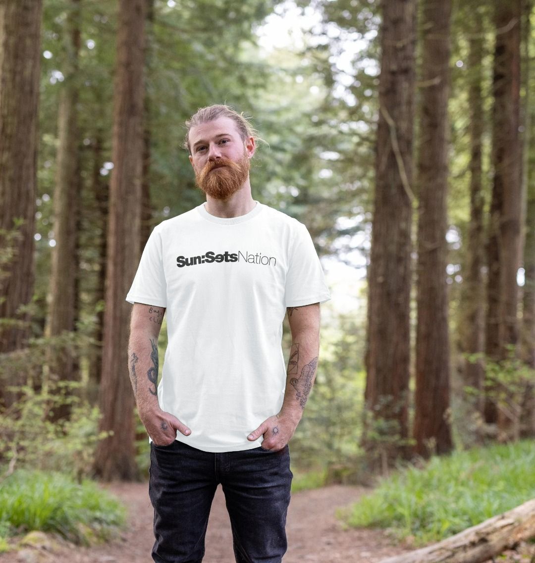 Sunset Logo T-shirt | Sunset Graphic Tee | Chicane