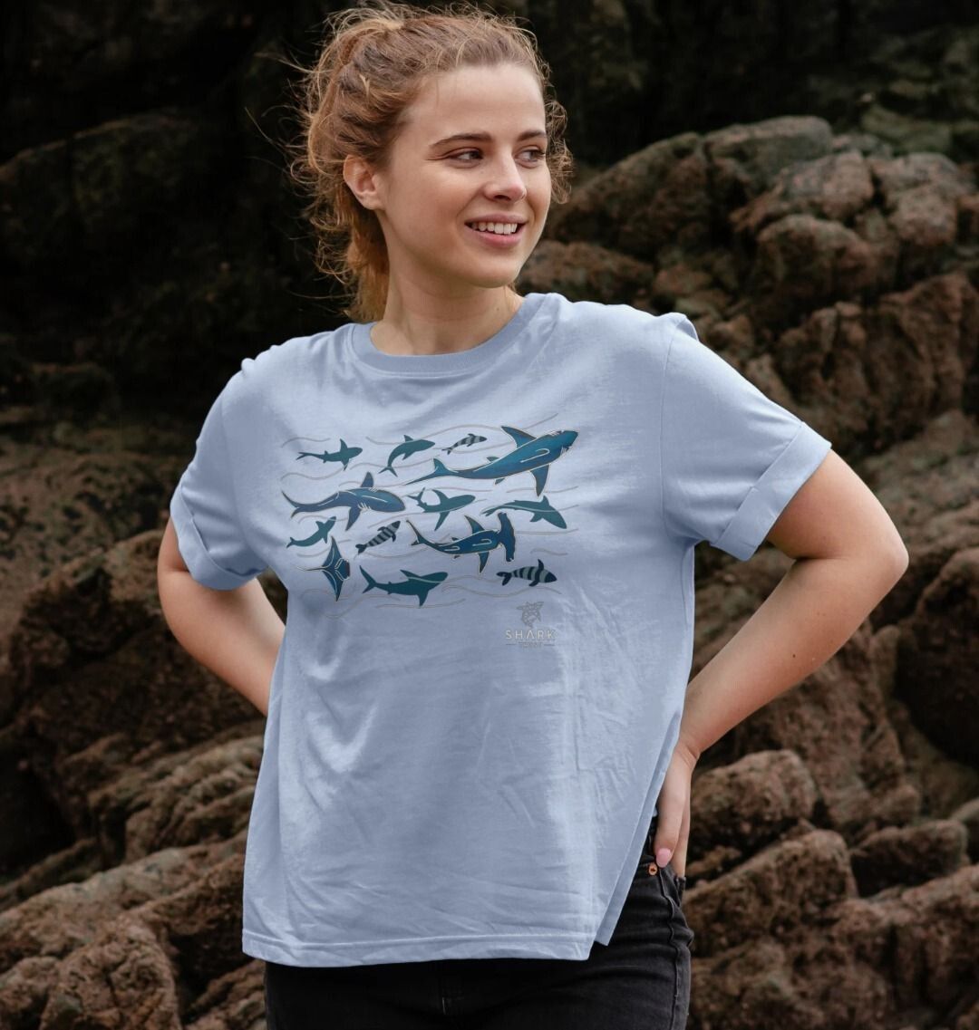 Types of Sharks T-shirt | Shark Species Tee | Shark Trust