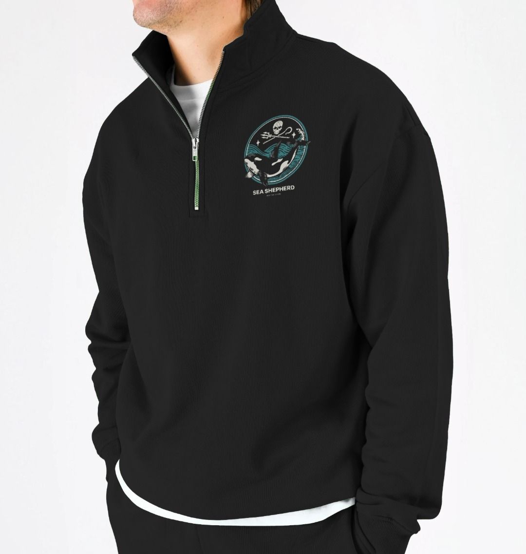Orca Half Zip Sweatshirt