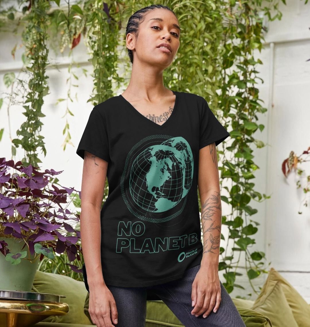 There Is No Planet B V-Neck Top