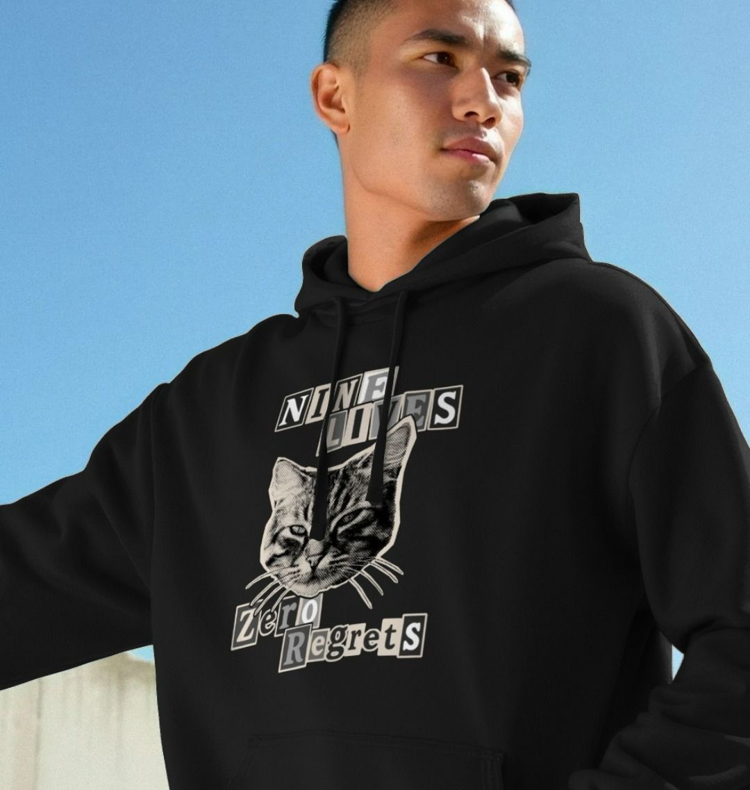 Nine Lives Zero Regrets Hoodie