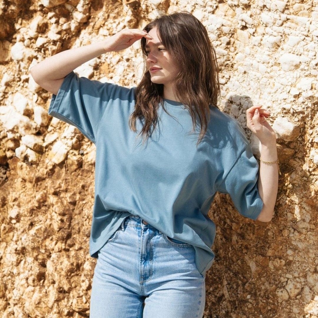 Women's Oversized T-Shirt Organic Cotton Rapanui